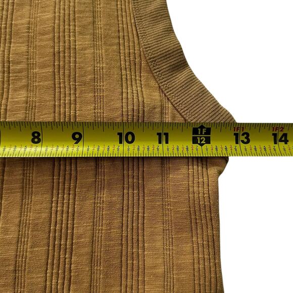 Forever 21 Brown Ribbed Sleeveless Crop Top Women's Size Small | 42-34-2 - Picture 6 of 6